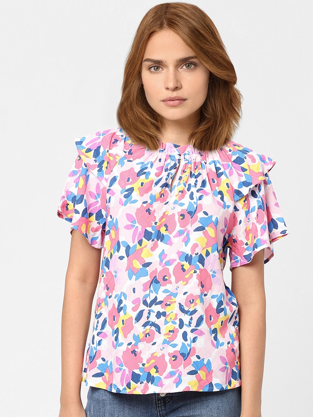 

Vero Moda Multicoloured Floral Print Top, Multi
