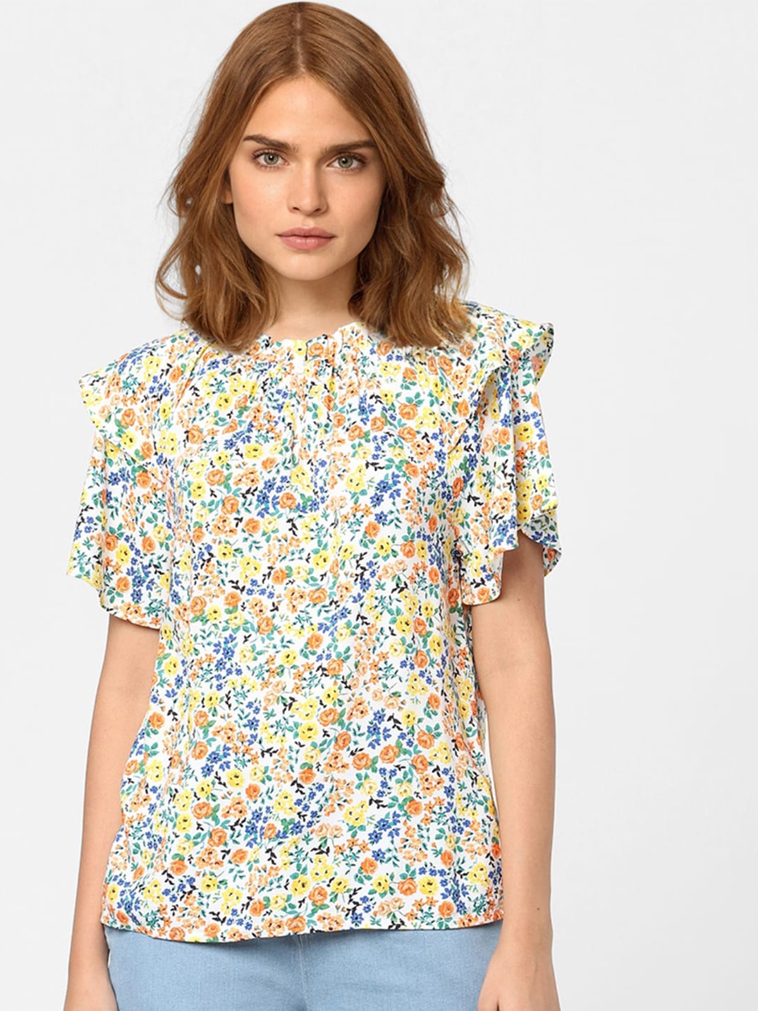 

Vero Moda Multicoloured Floral Print Top, Multi