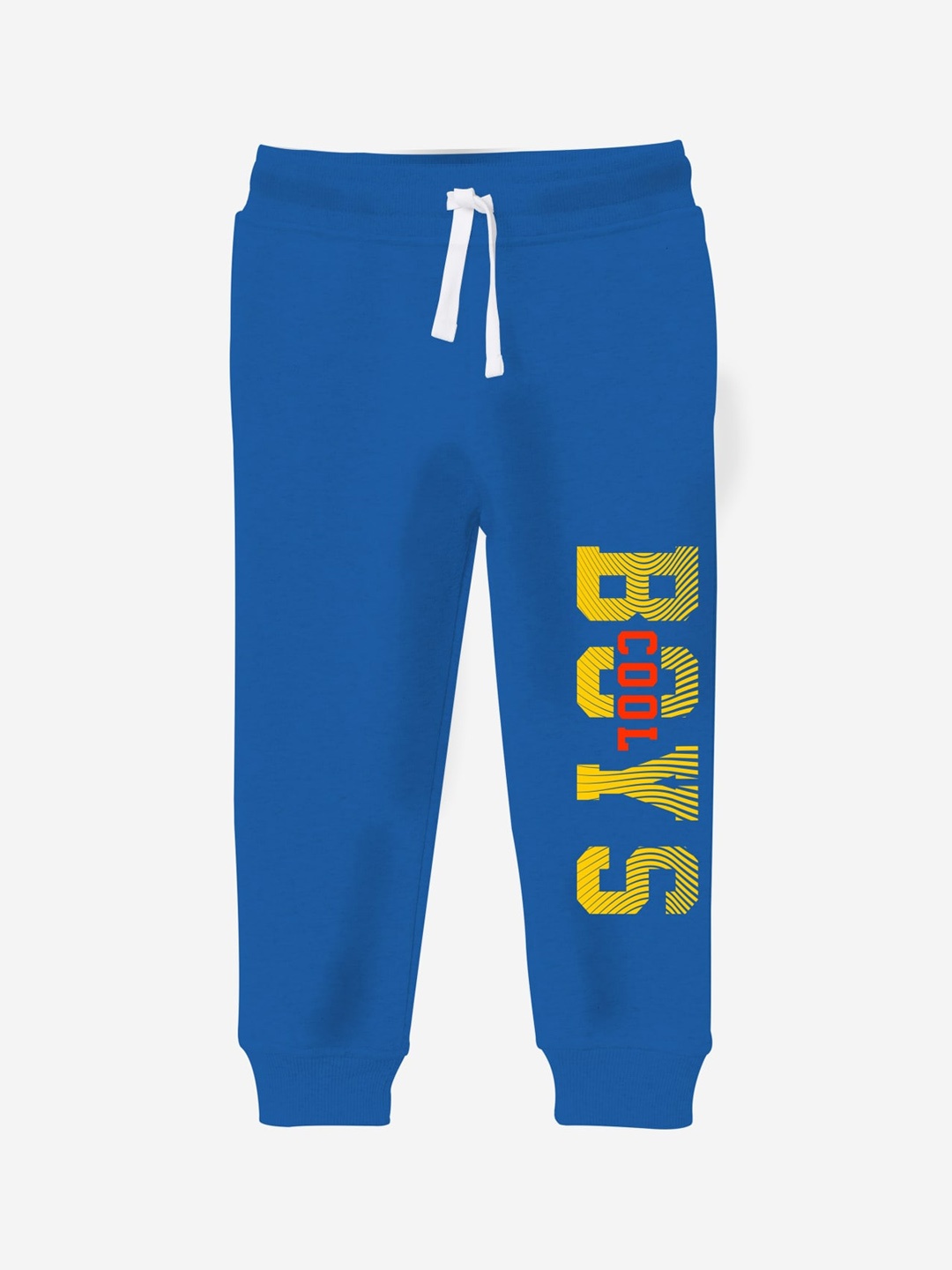 

x2o Boys Blue Graphic Printed Slim-Fit Cotton Track Pants
