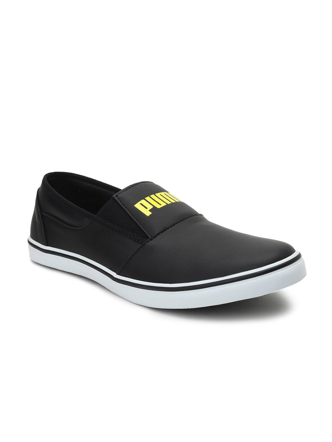 

Puma Men Black Printed Freak Slip-On Sneakers