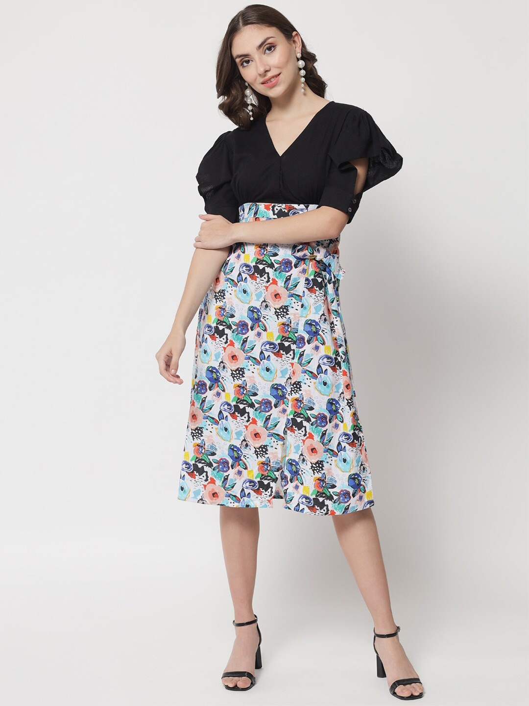 

The Dry State Multicoloured Floral Dress, Multi