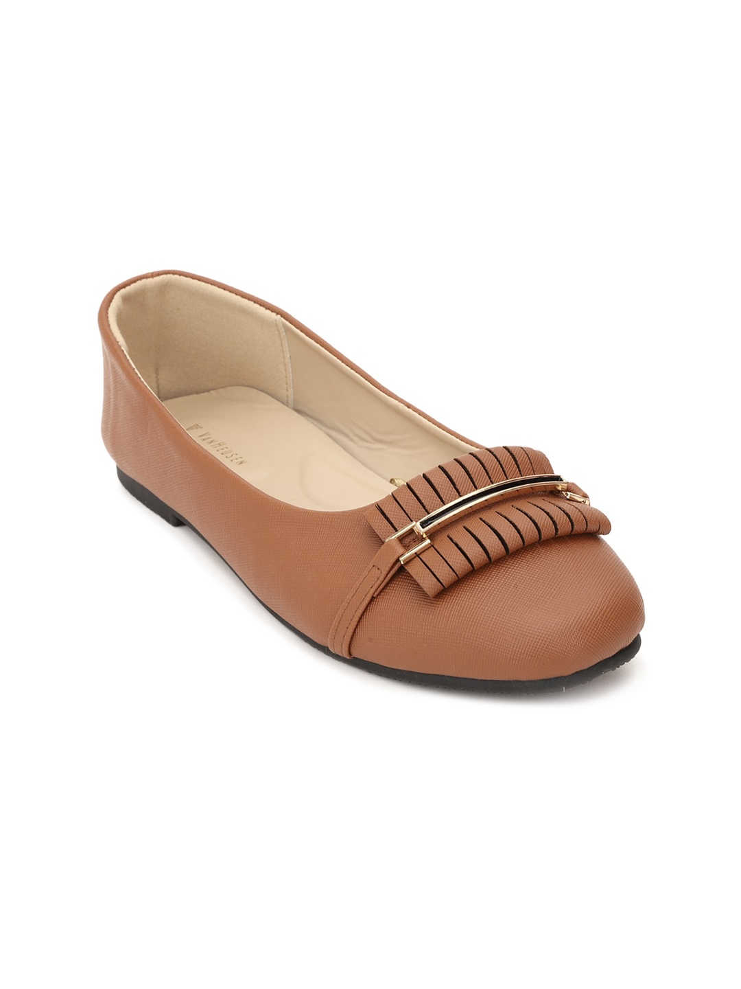 

Van Heusen Woman Women Brown Ballerinas Flats