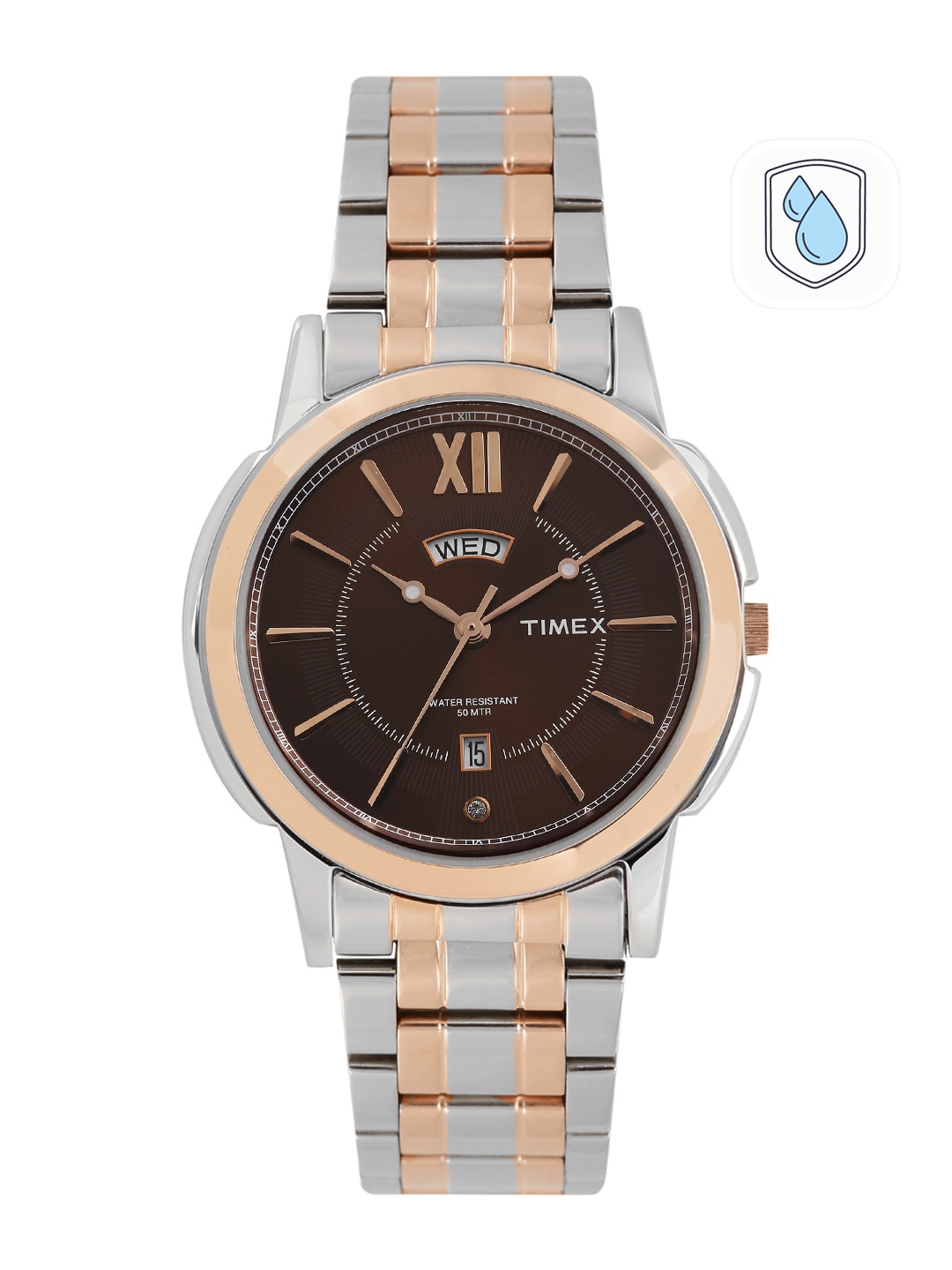 

Timex Men Brown Analogue Watch - TW000U312