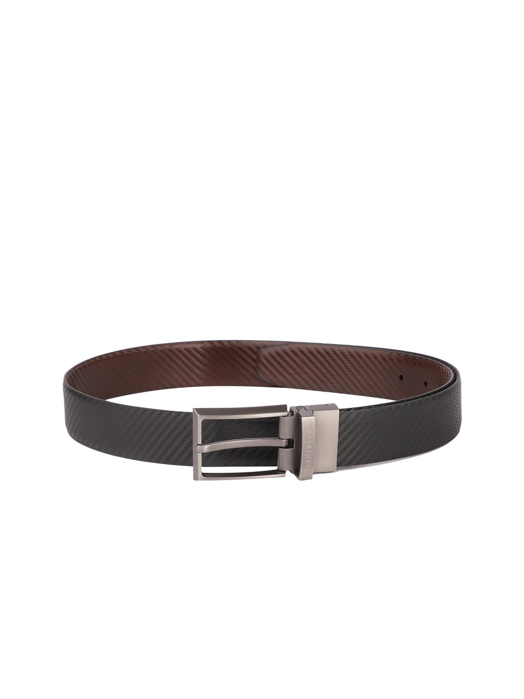 

Van Heusen Men Brown Leather Belt