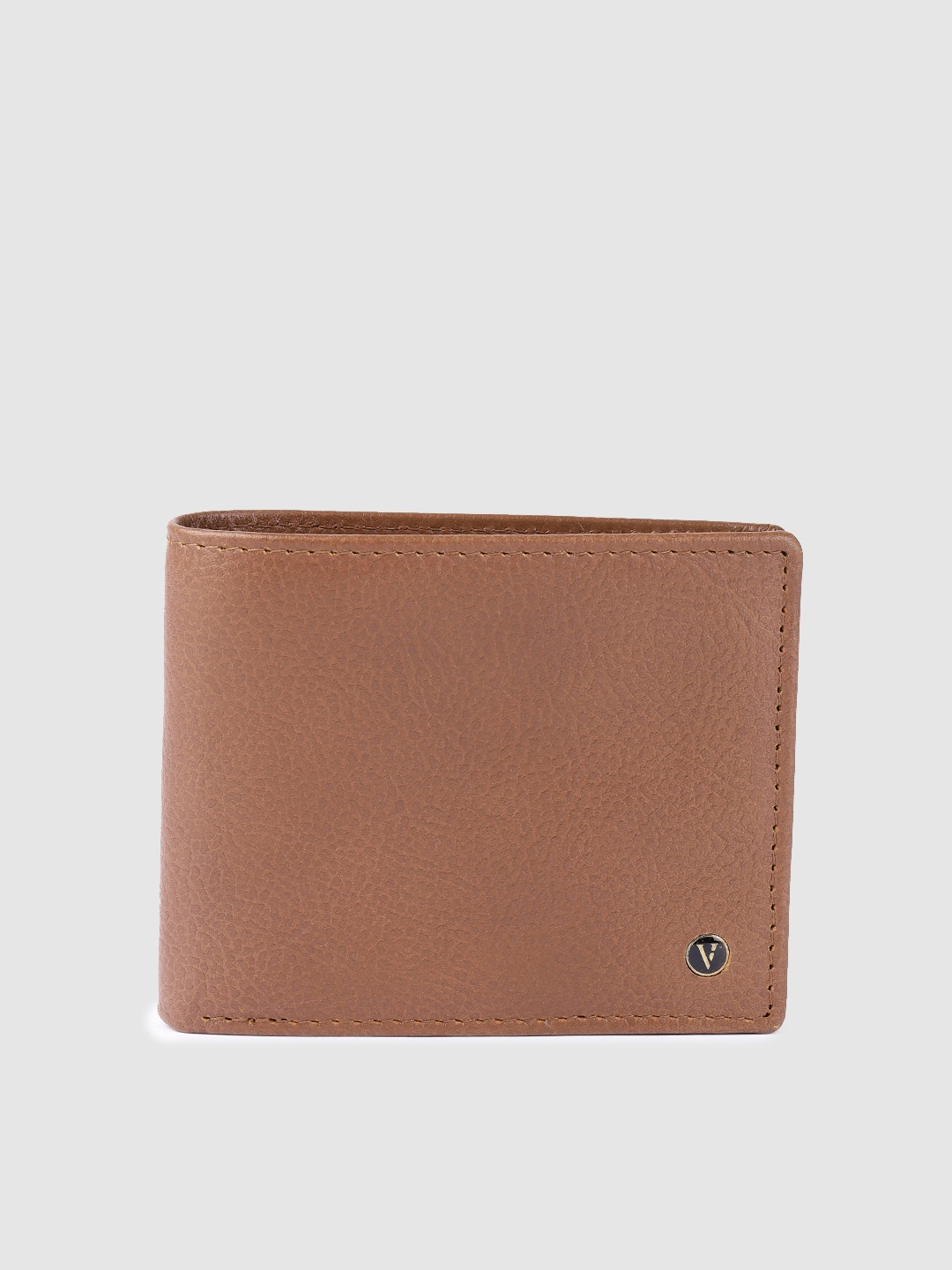 

Van Heusen Men Brown Leather Two Fold Wallet