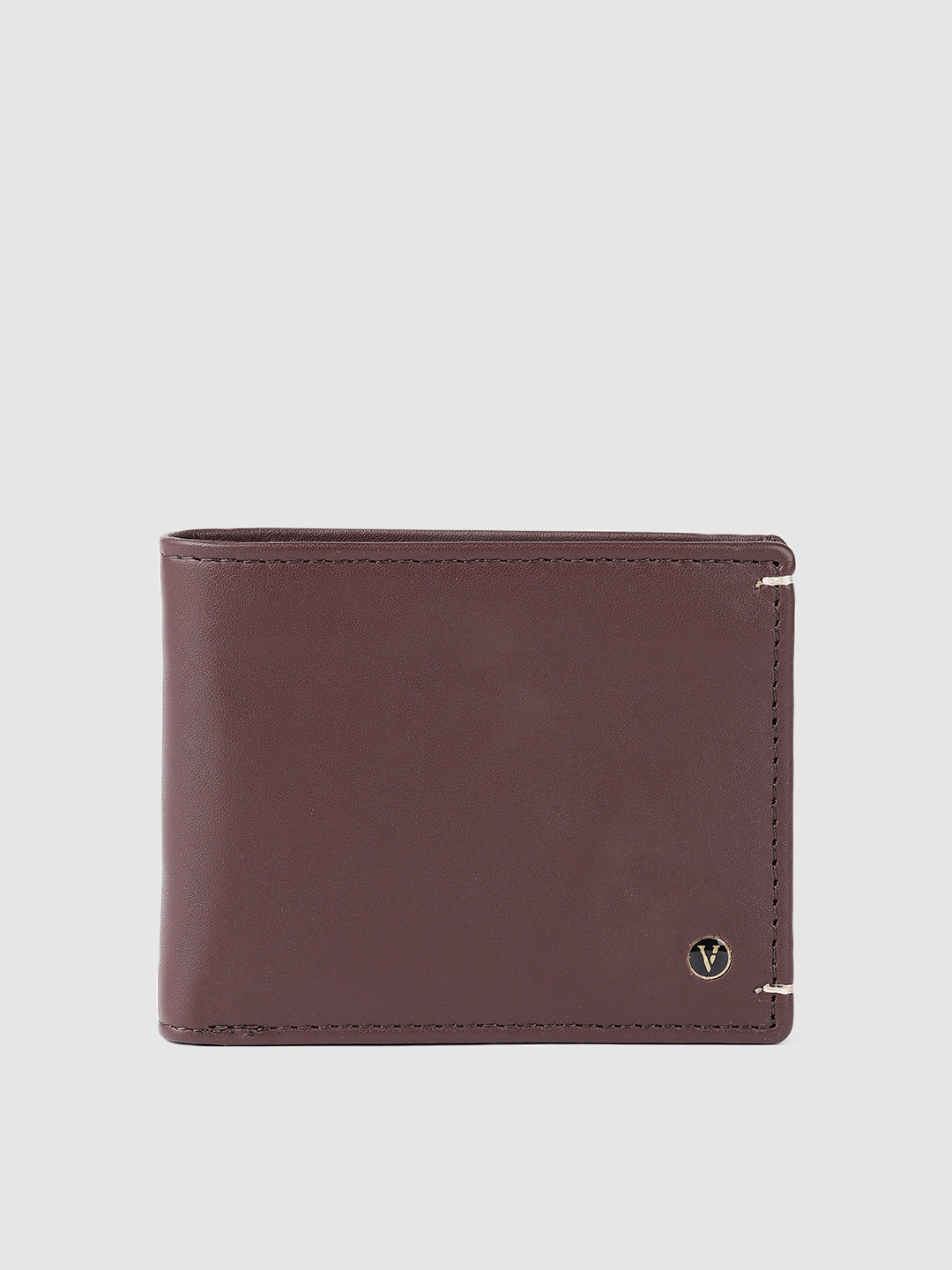 

Van Heusen Men Brown Leather Two Fold Wallet
