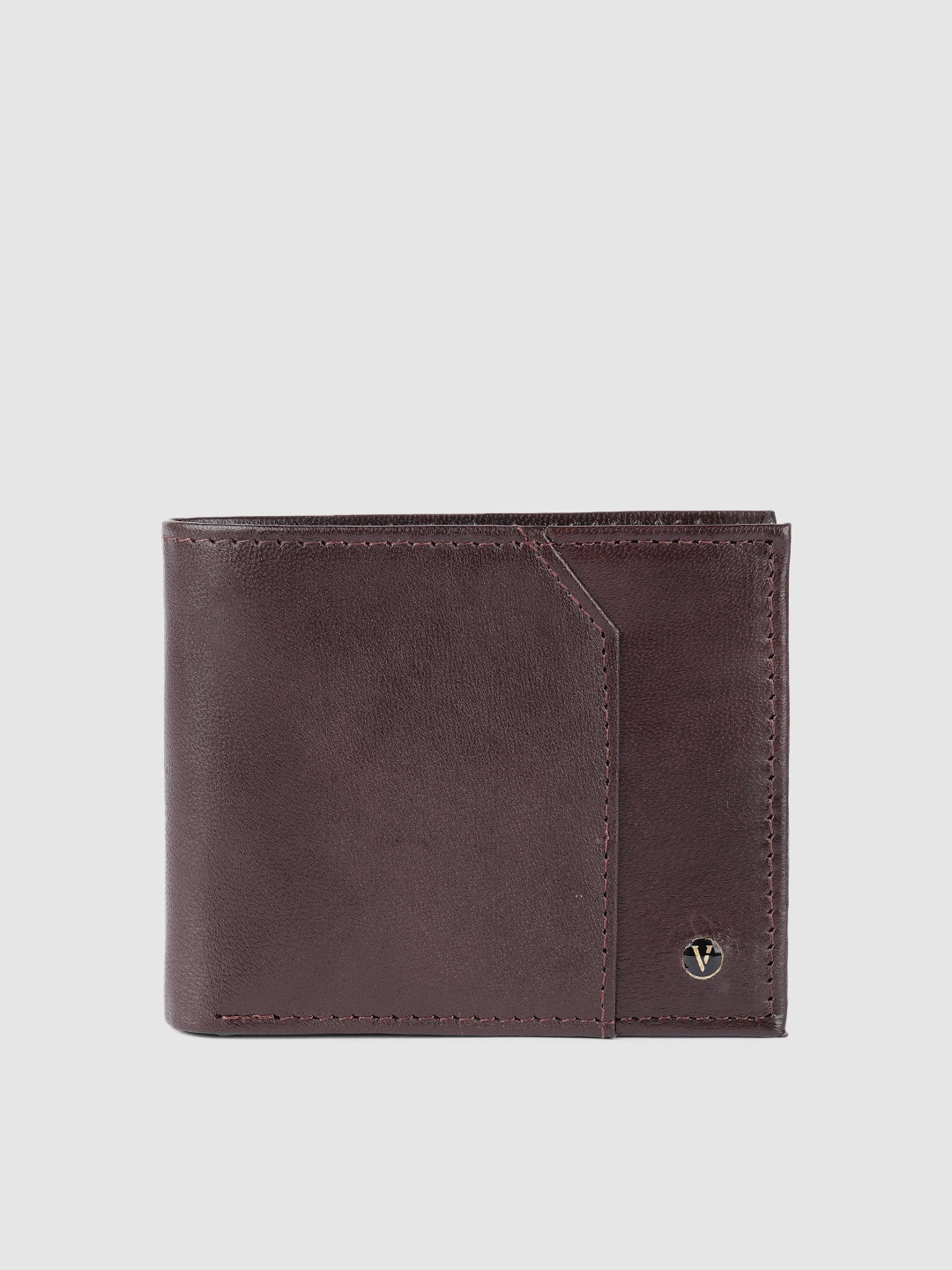 

Van Heusen Men Brown Leather Two Fold Wallet