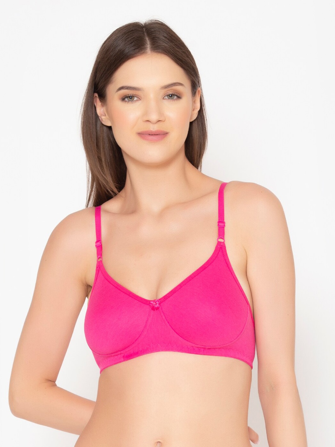 

GROVERSONS Paris Beauty Pink Non Wired Non Padded T-shirt Bra