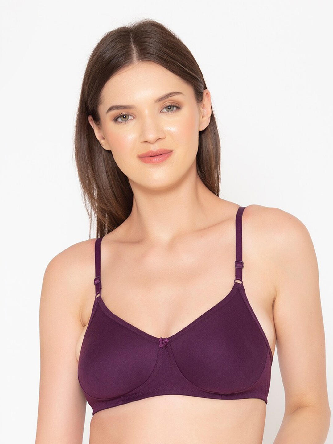 

GROVERSONS Paris Beauty Purple Full Coverage Anti Microbial T-Shirt Bra