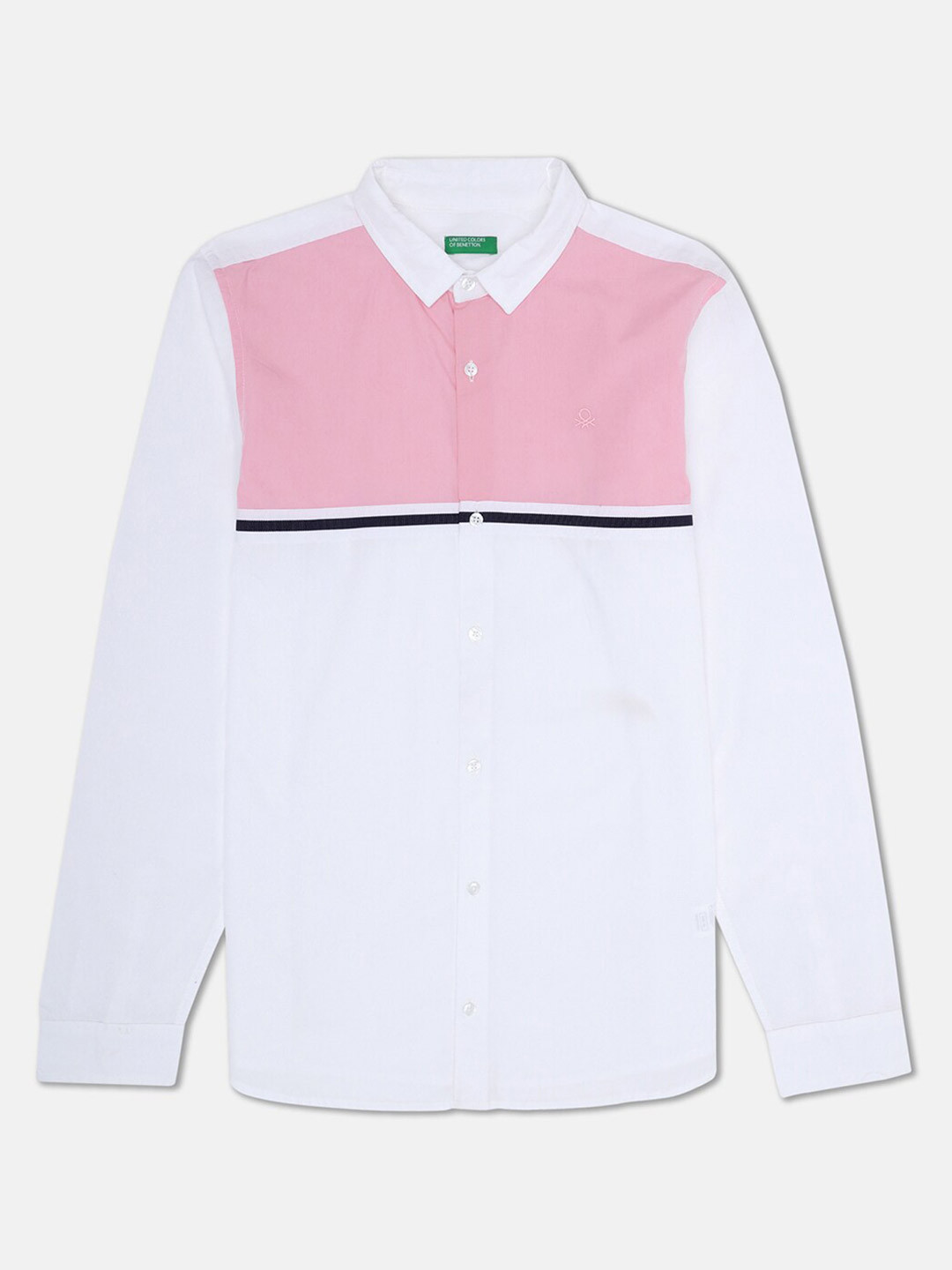

United Colors of Benetton Boys White Casual Shirt