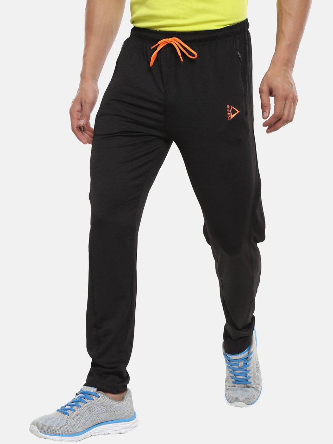 

V-Mart Men Black Cotton Regular Fit Track Pants