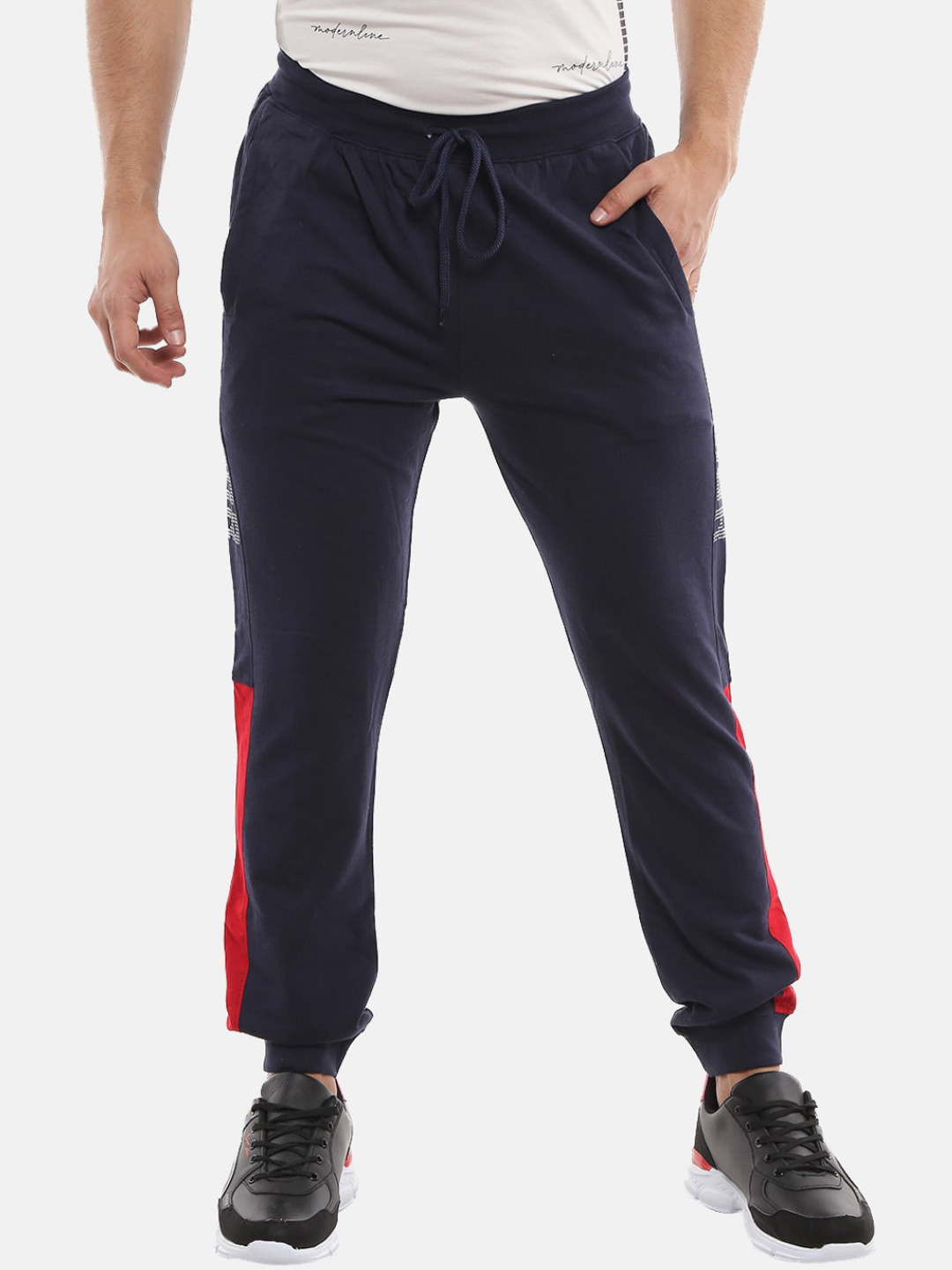 

V-Mart Men Navy Blue Joggers