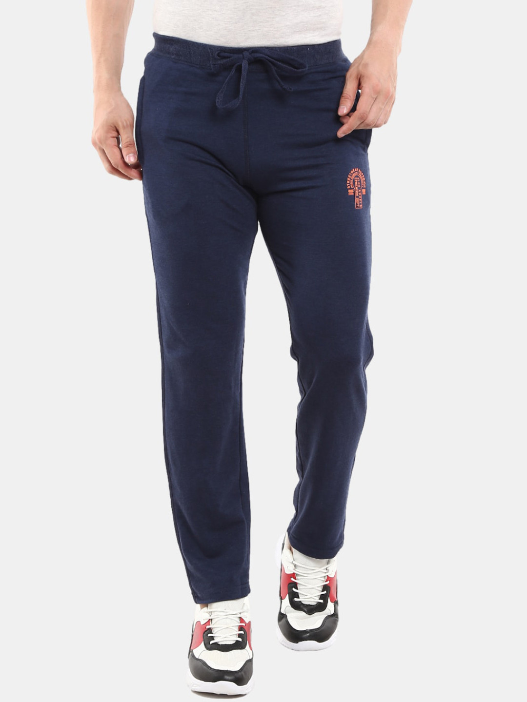 

V-Mart Men Blue Solid Track Pants