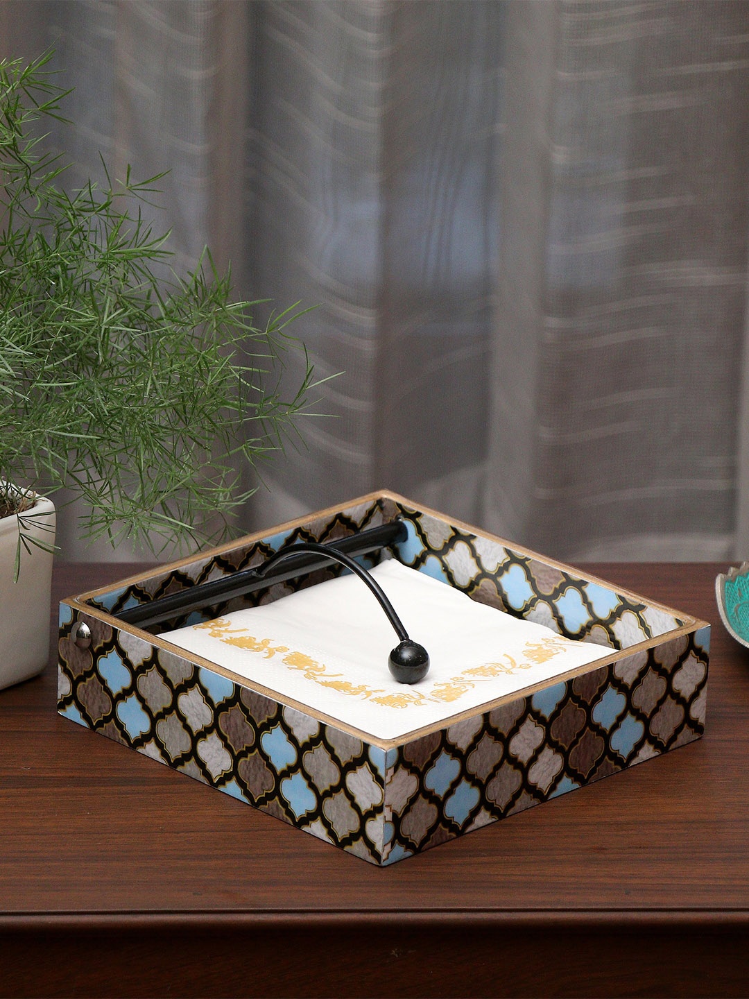 

DULI Multi-Coloured Tissue and Napkin Holder
