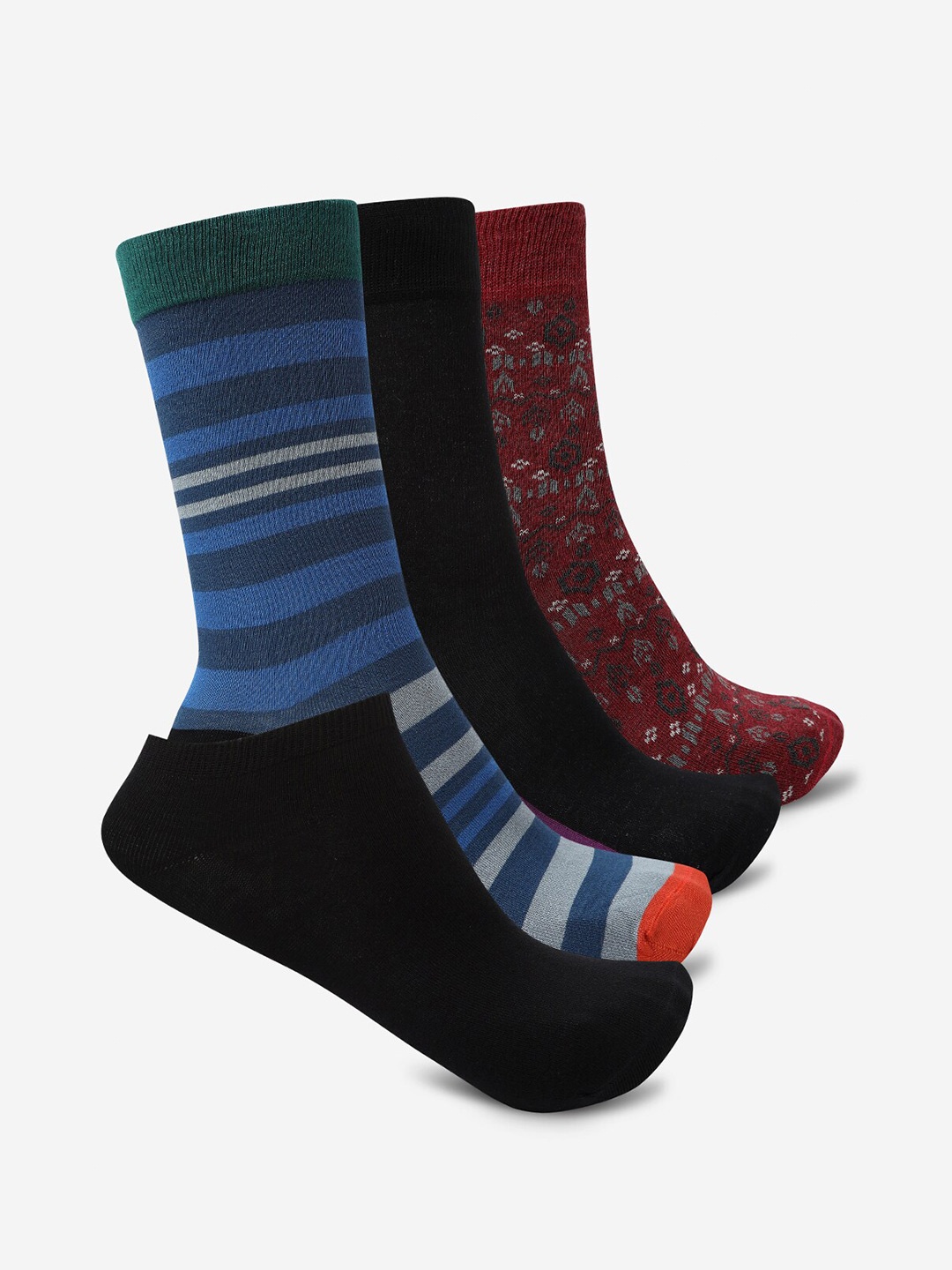 

Smarty Pants Unisex Pack Of 4 Assorted Cotton Calf-Length Socks, Multi