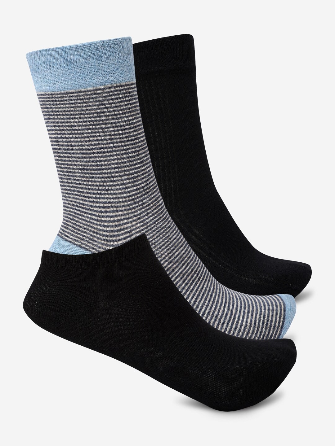 

Smarty Pants Unisex Pack of 3 Assorted Socks, Black