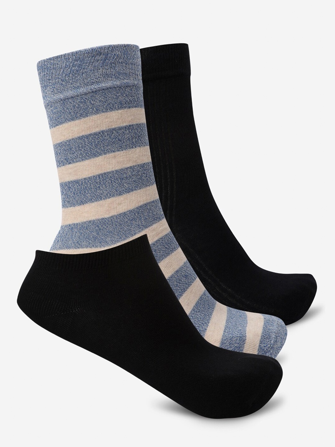 

Smarty Pants Unisex Assorted Pack of 3 Printed Cotton Socks