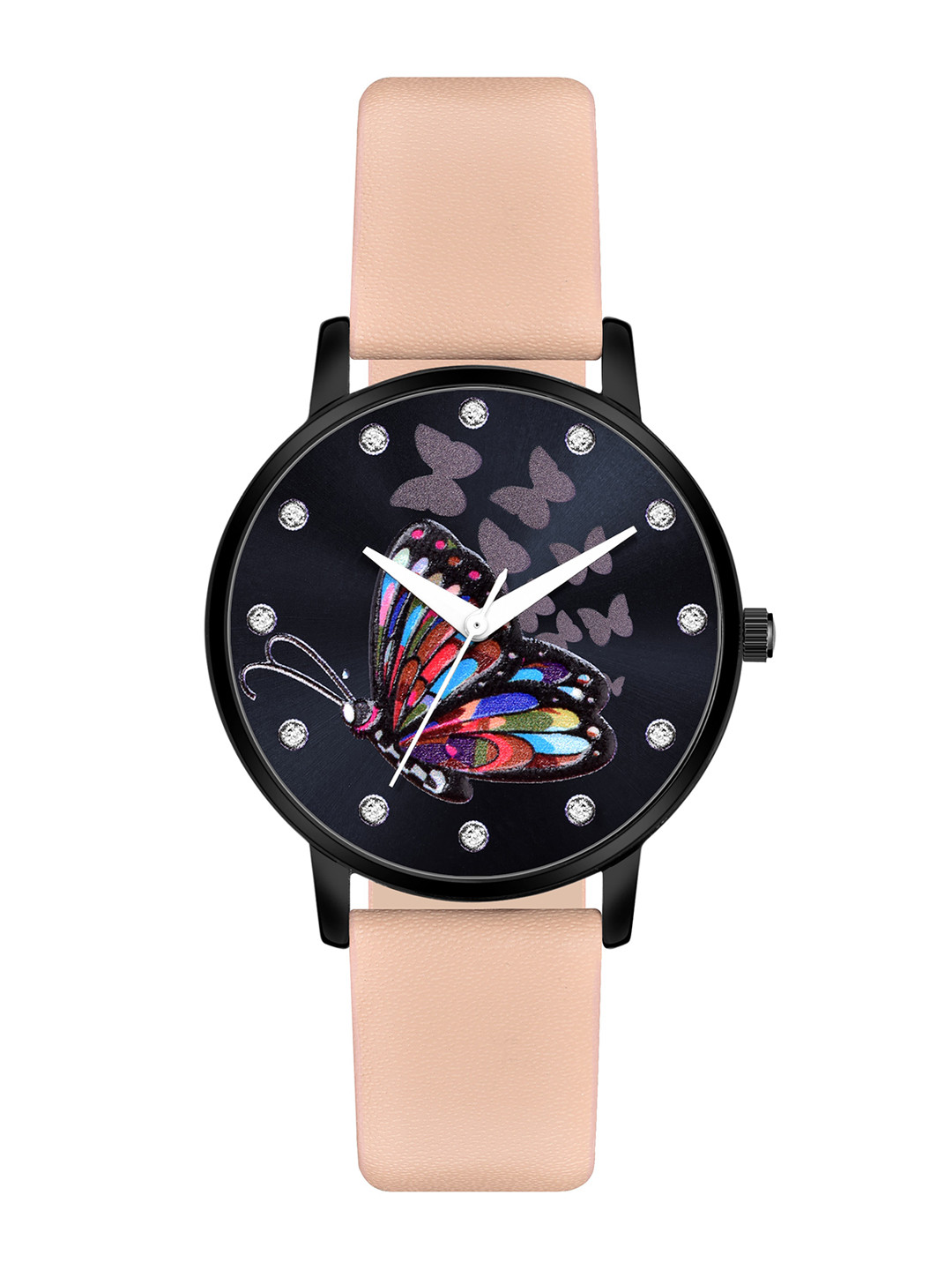 

PERCLUTION ENTERPRISE Women Beige Printed Dial Straps Analogue Watch