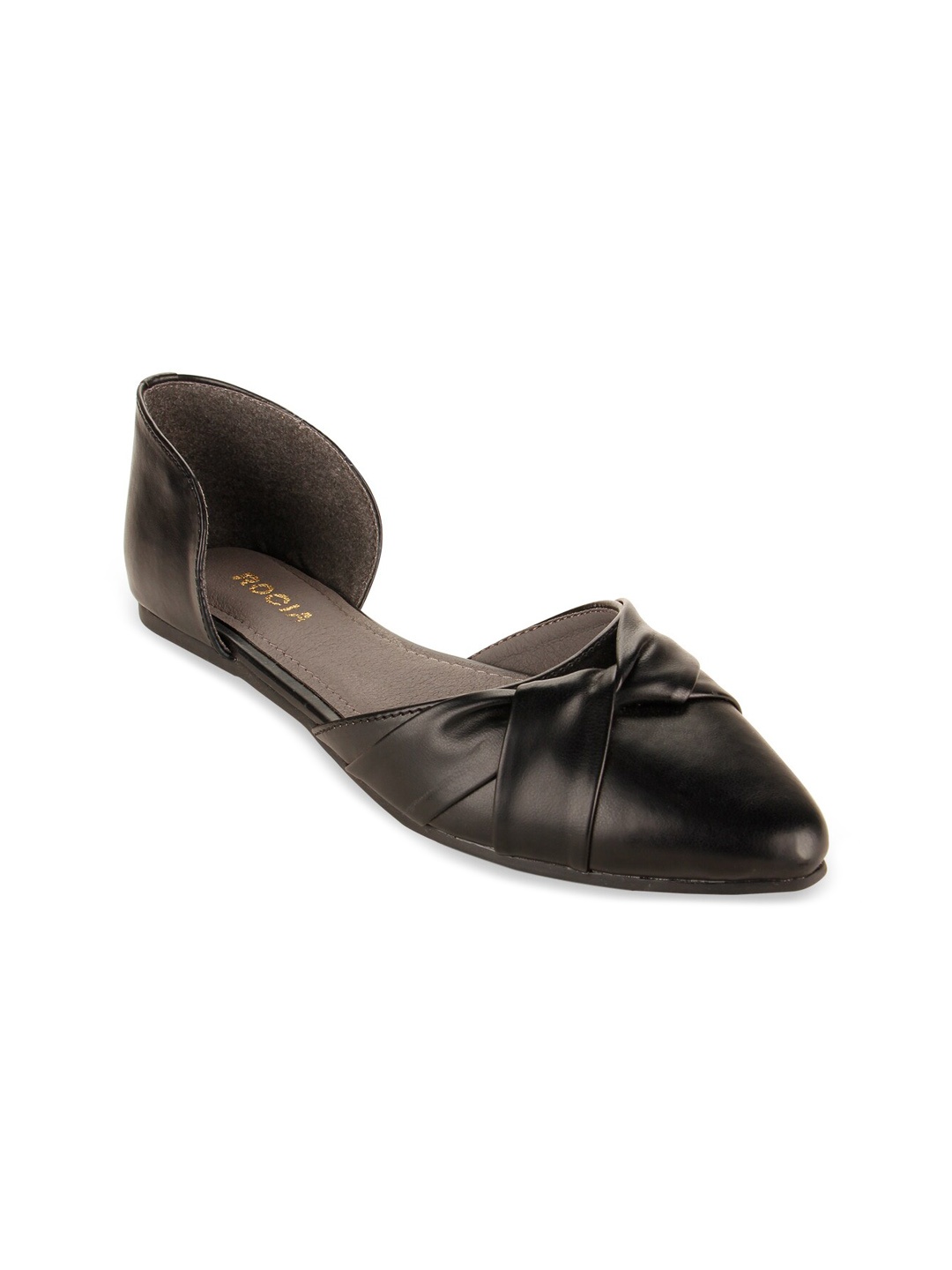 

Rocia Women Black Ballerinas with Bows Flats
