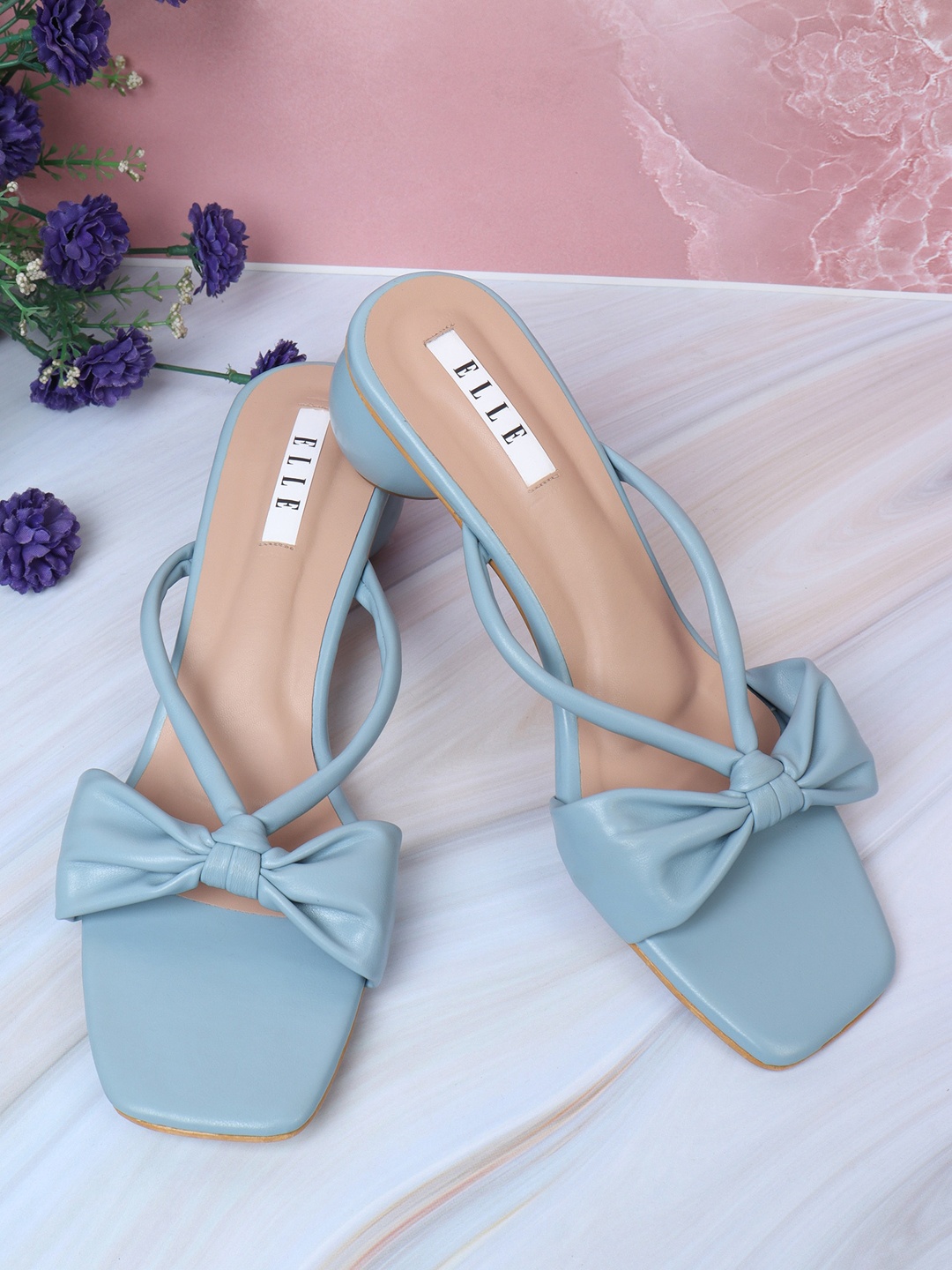 

ELLE Blue Block Sandals