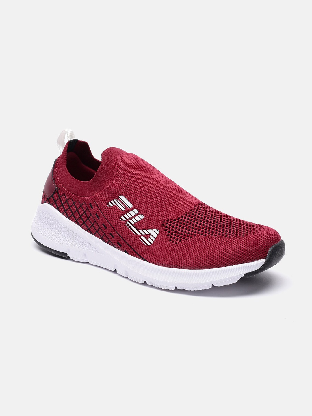 

FILA Men Red Running Non-Marking Shoes