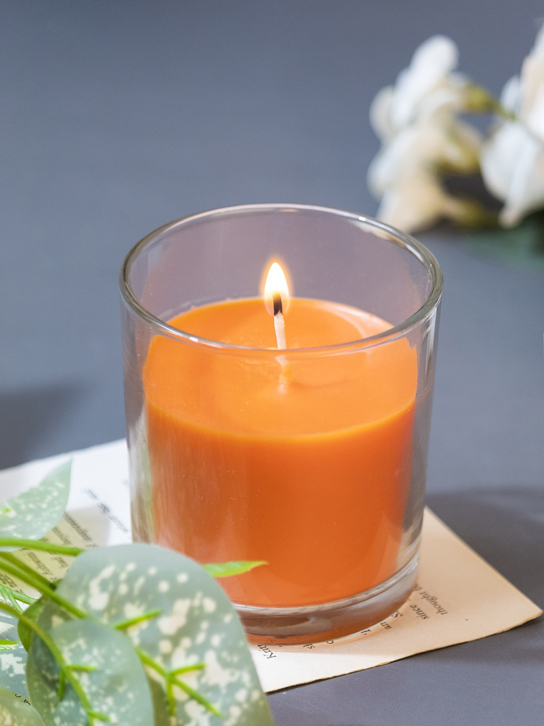 

MARKET99 Orange Honey Peach Scented Candle