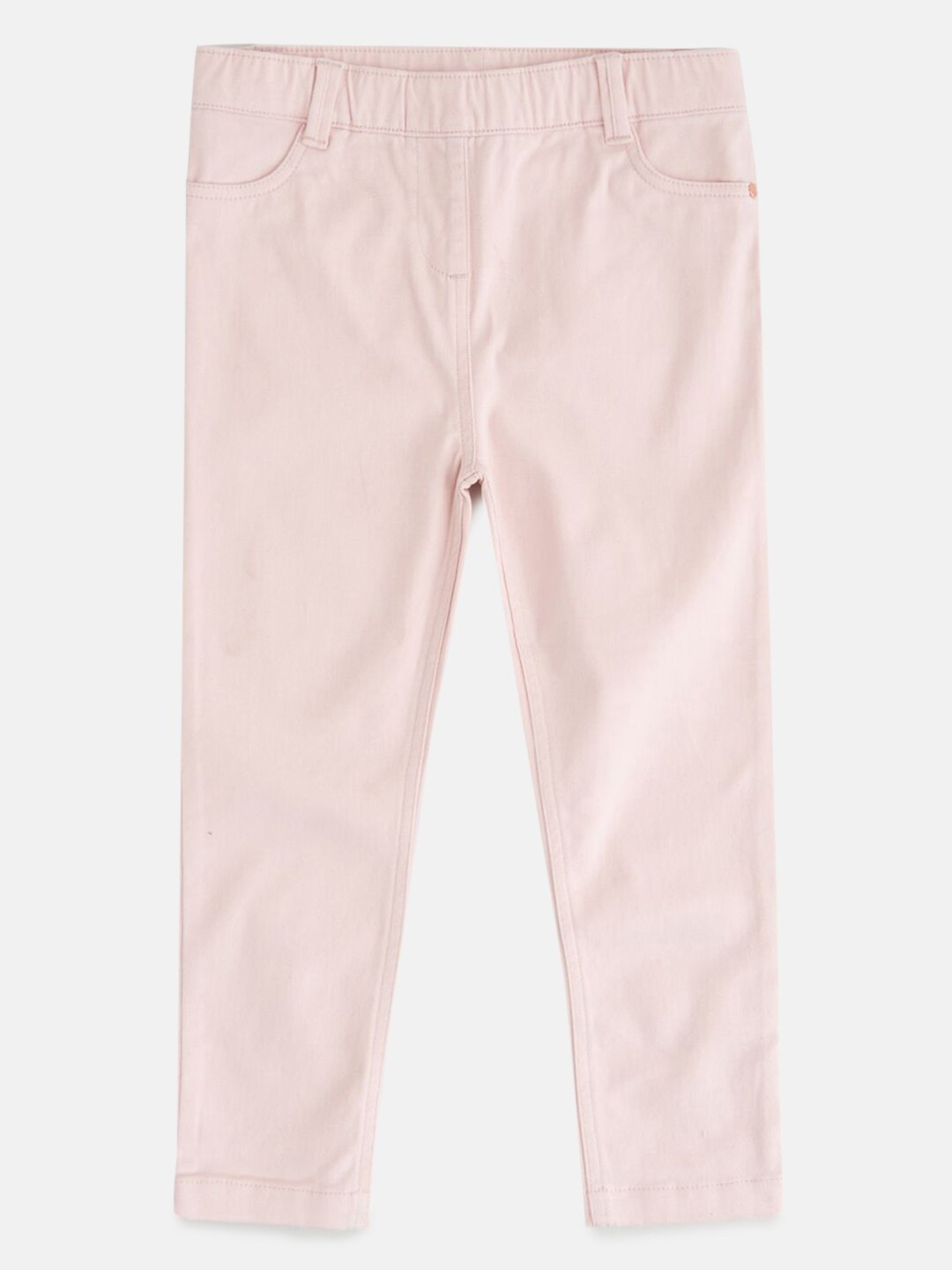 

Angel & Rocket Girls Rose Solid Slim Fit Cotton Jeggings