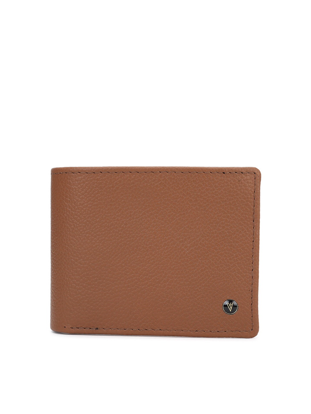 

Van Heusen Men Brown Leather Two Fold Wallet