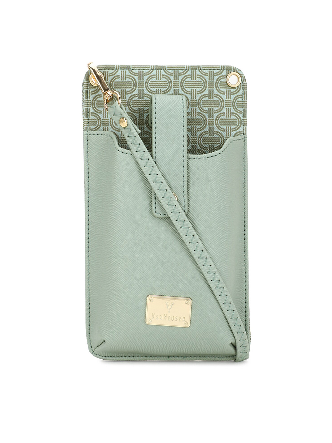 

Van Heusen Woman Women Green Printed PU Passport Holder
