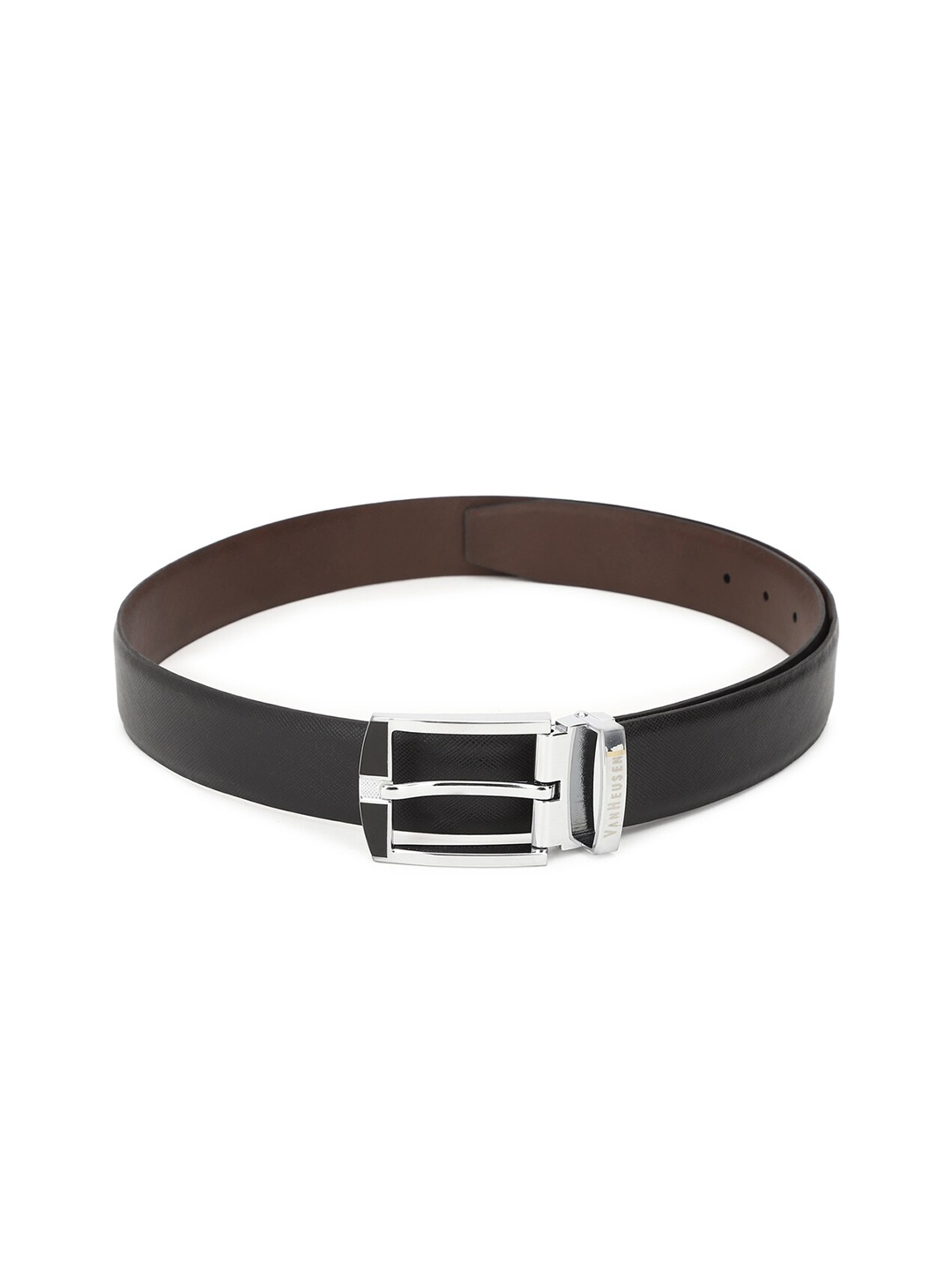 

Van Heusen Men Brown Leather Reversible Formal Belt