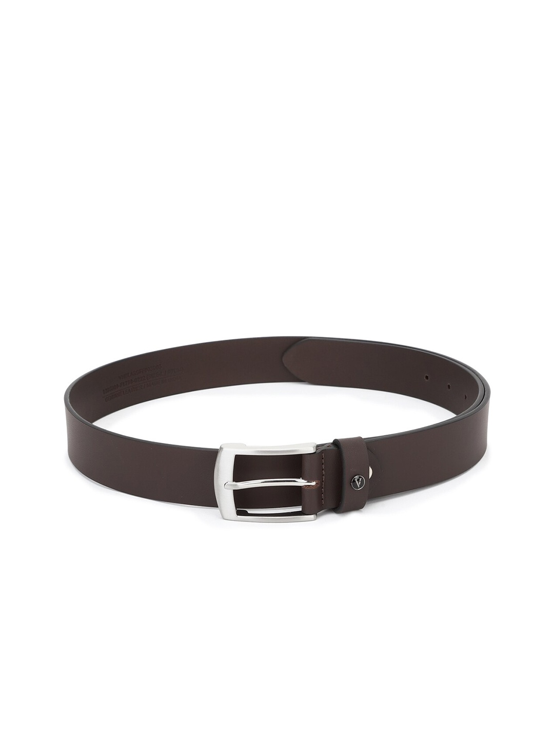 

Van Heusen Men Brown Leather Formal Belt