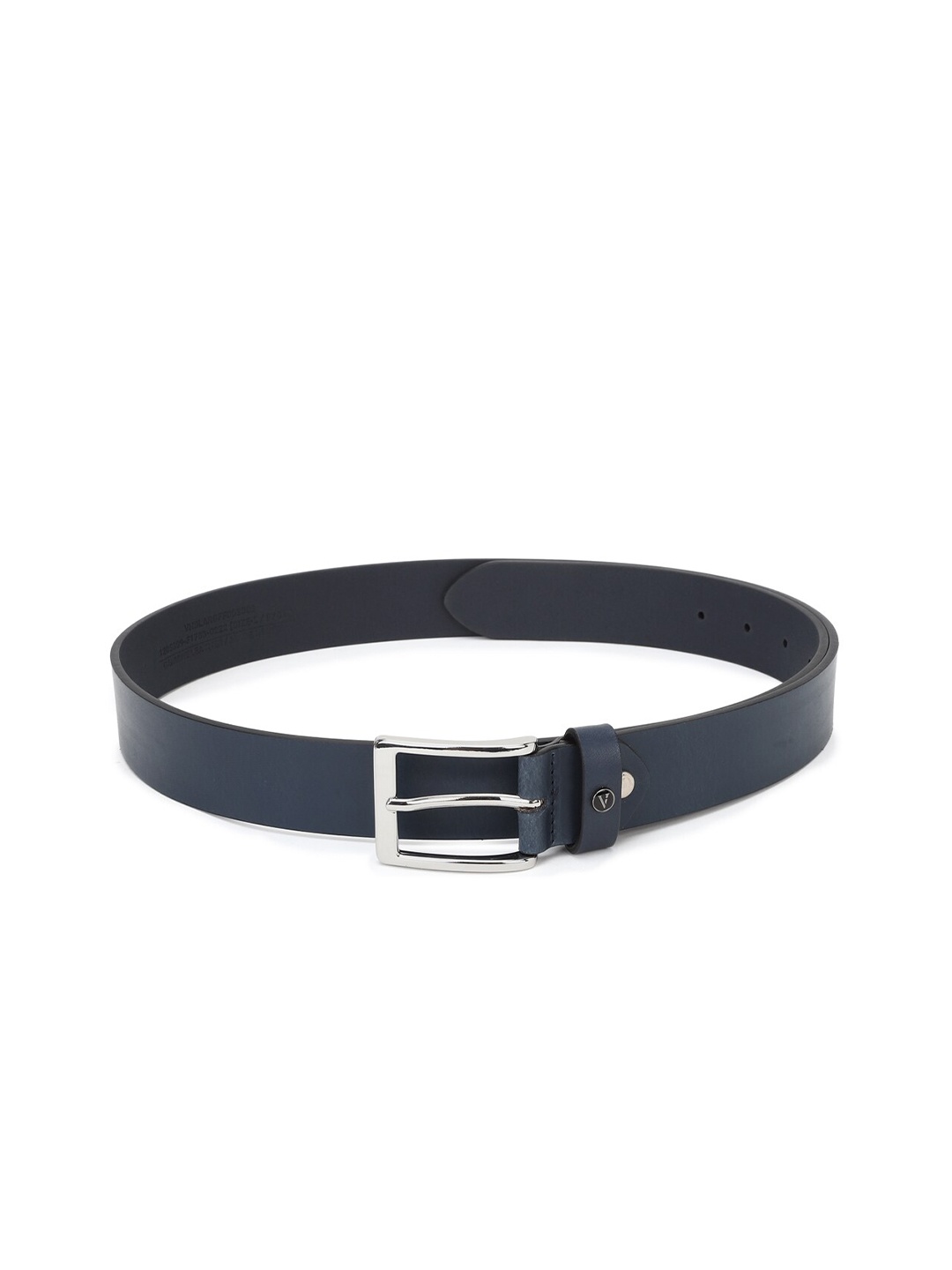 

Van Heusen Men Navy Blue Leather Formal Belt