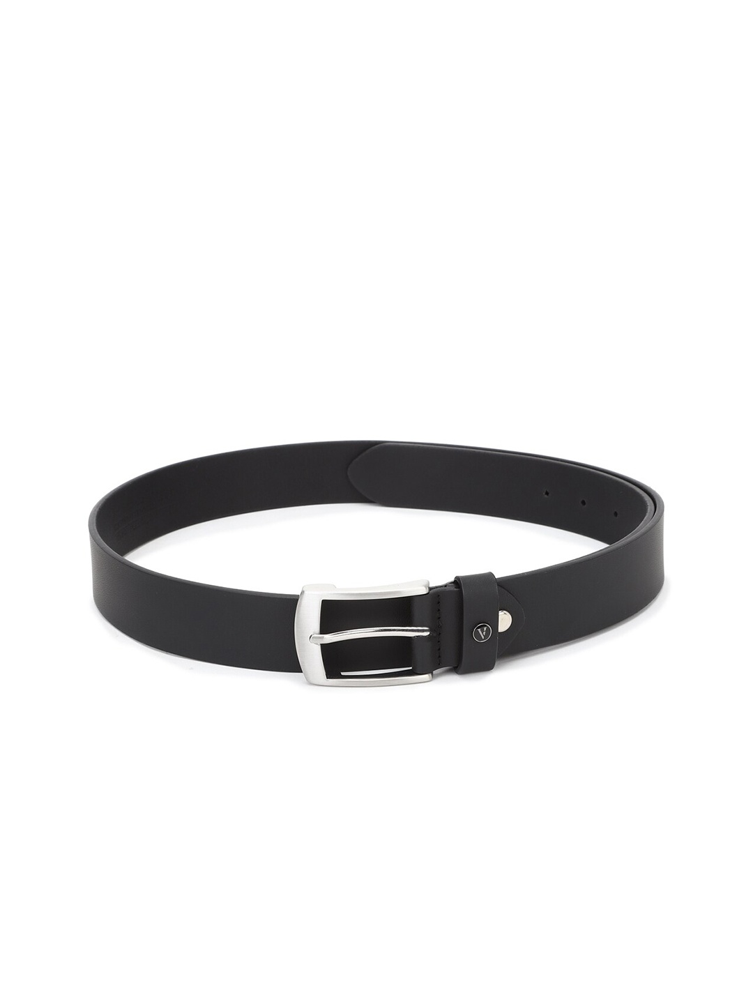

Van Heusen Men Black Leather Formal Belt