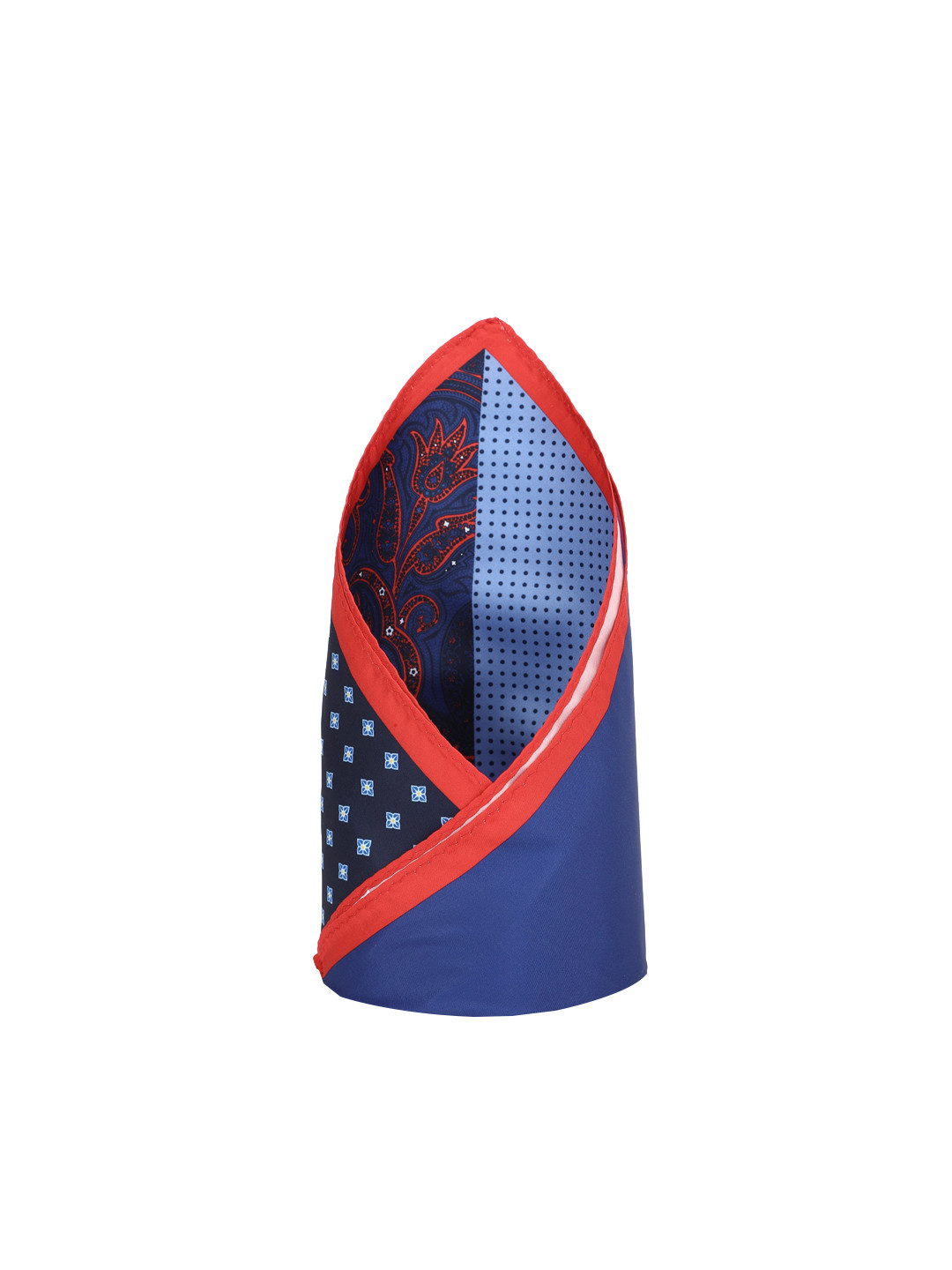 

Van Heusen Blue Printed Pocket Square