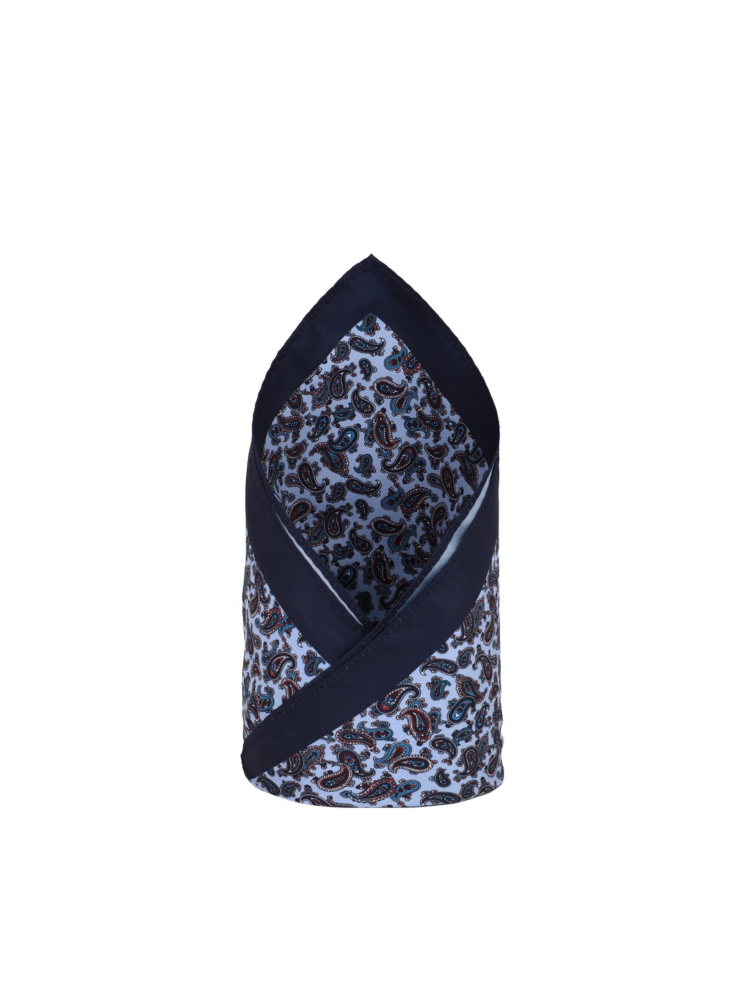 

Van Heusen Men Navy Blue Printed Pocket Square