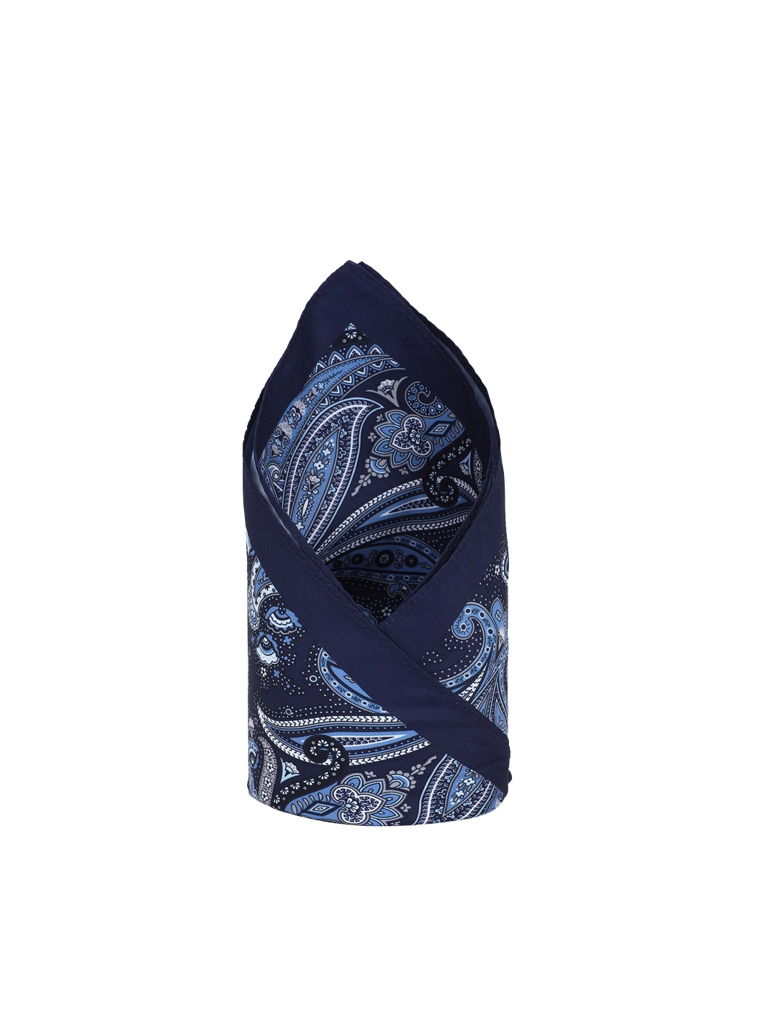 

Van Heusen Navy Blue Printed Pocket Square