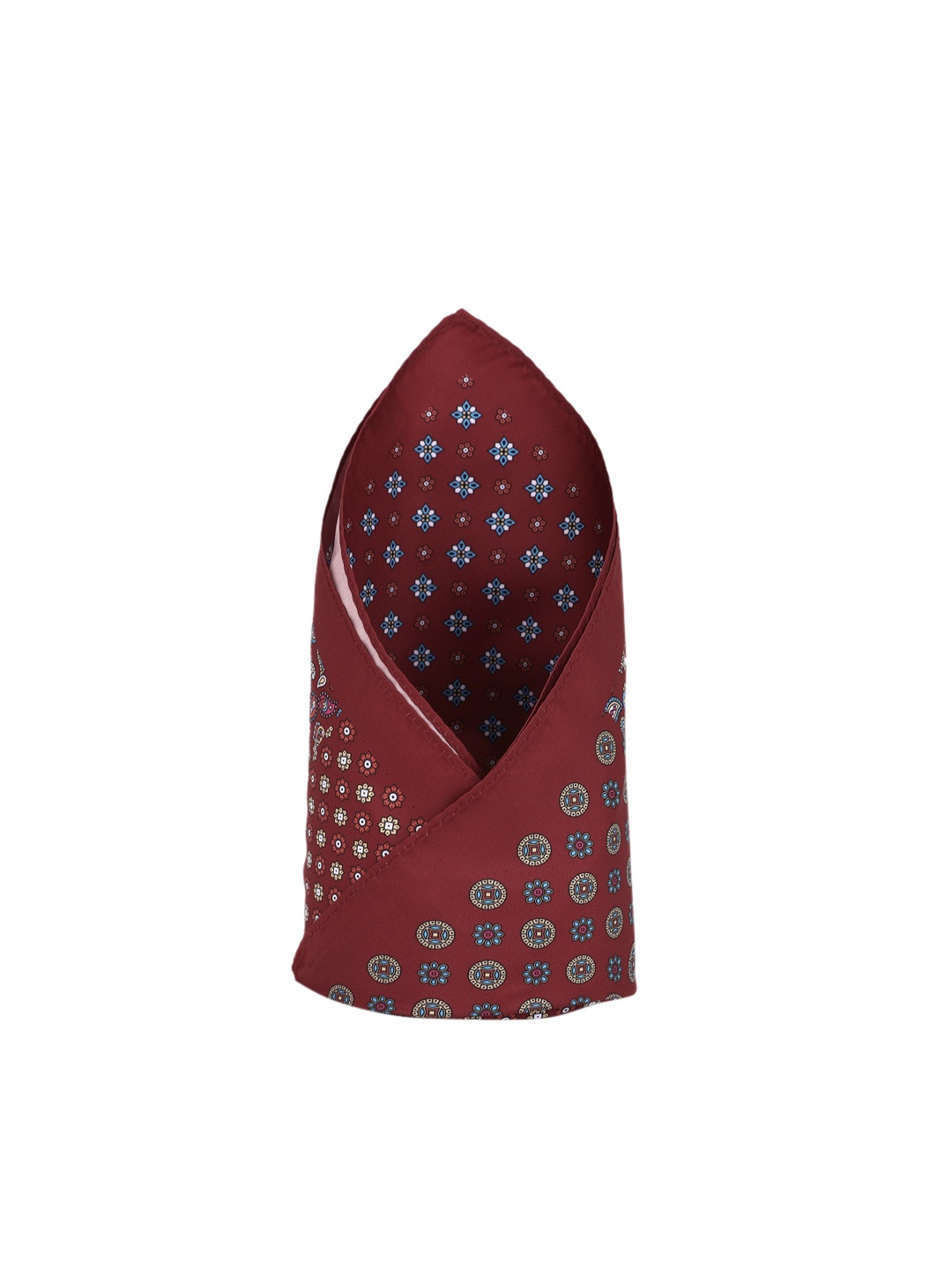

Van Heusen Men Maroon Printed Pocket Square