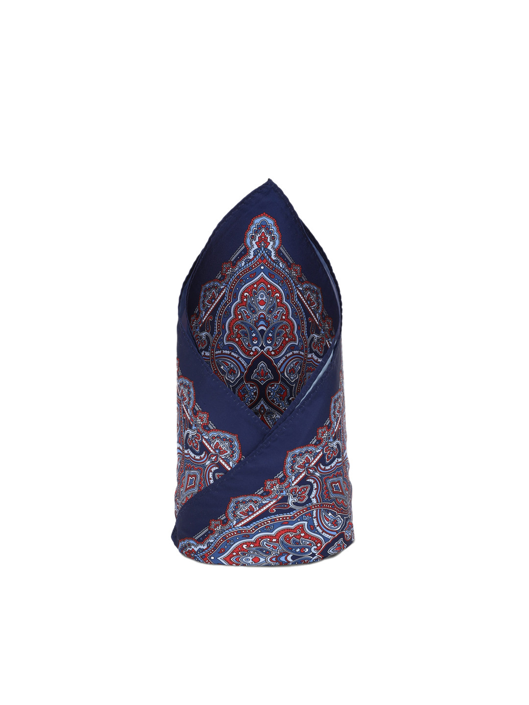 

Van Heusen Men Navy Blue Printed Pocket Square