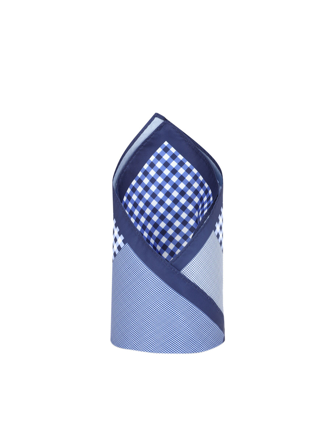 

Van Heusen Blue Printed Pocket Square