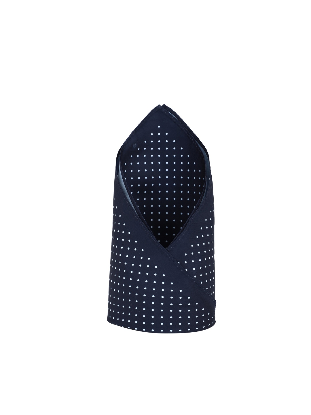 

Van Heusen Men Navy Blue & White Printed Pocket Square