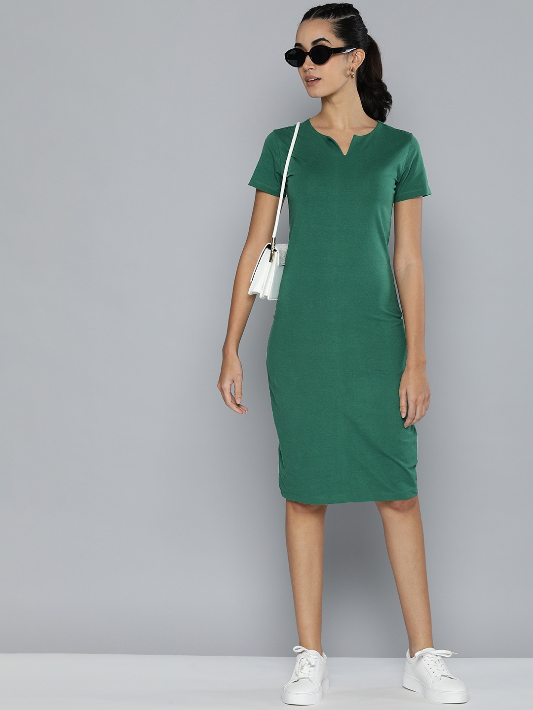 

HERE&NOW Green T-shirt Dress