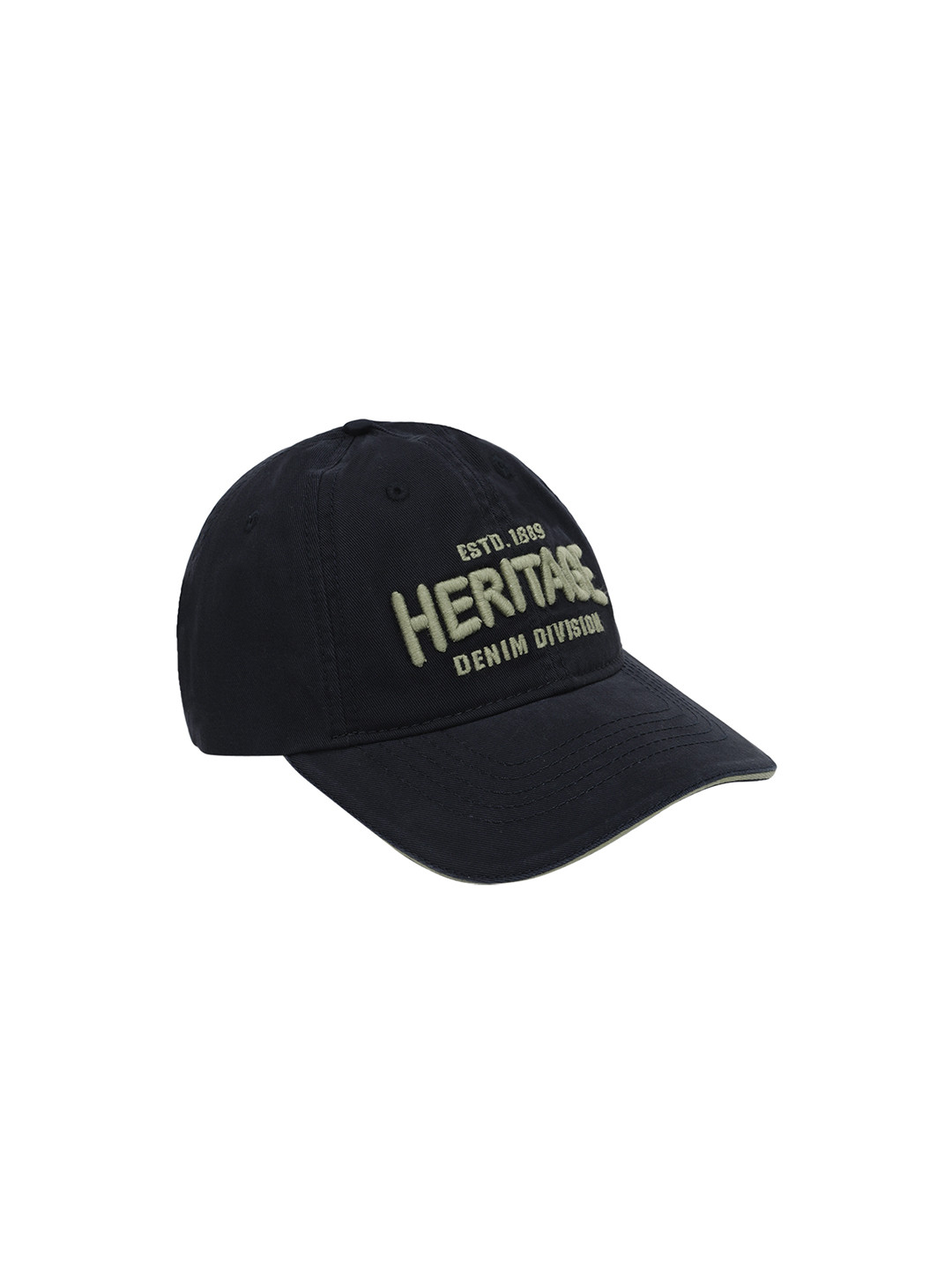 

Peter England Men Navy Blue & Green Printed Baseball Cap