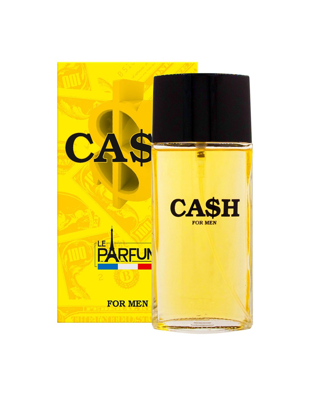 

LE PARFUM DEFRANCE Men Cash Eau De Toilette 75 ml, Yellow