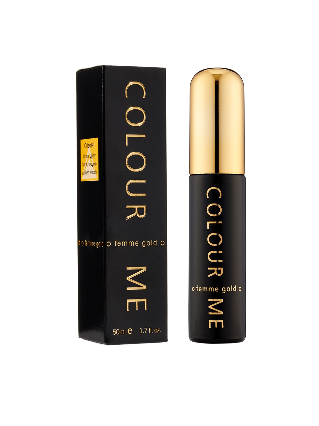 

Colour me Women Femme Gold Eau De Parfum - 50 ml