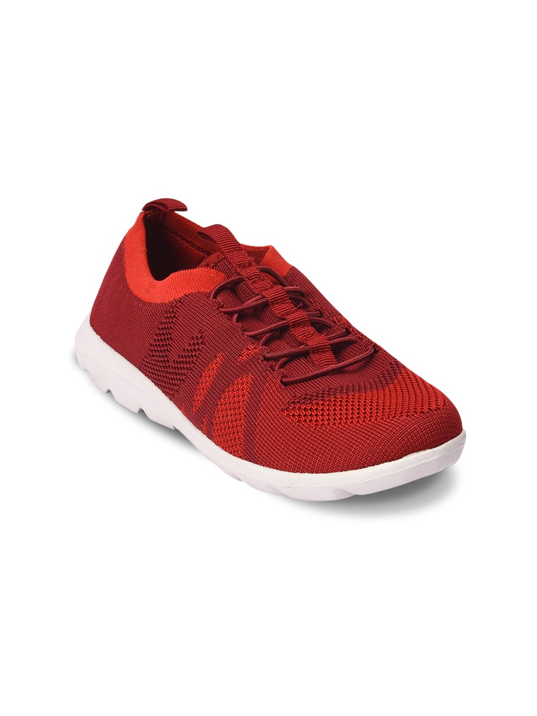 

Pavers England Women Red Woven Design Sneakers