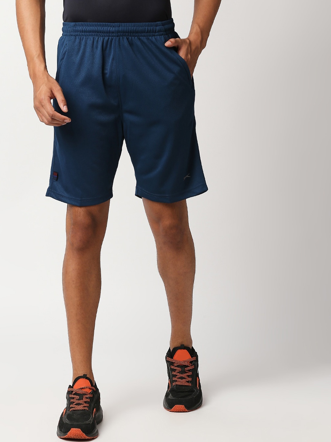 

Black Panther Men Blue Running Sports Shorts