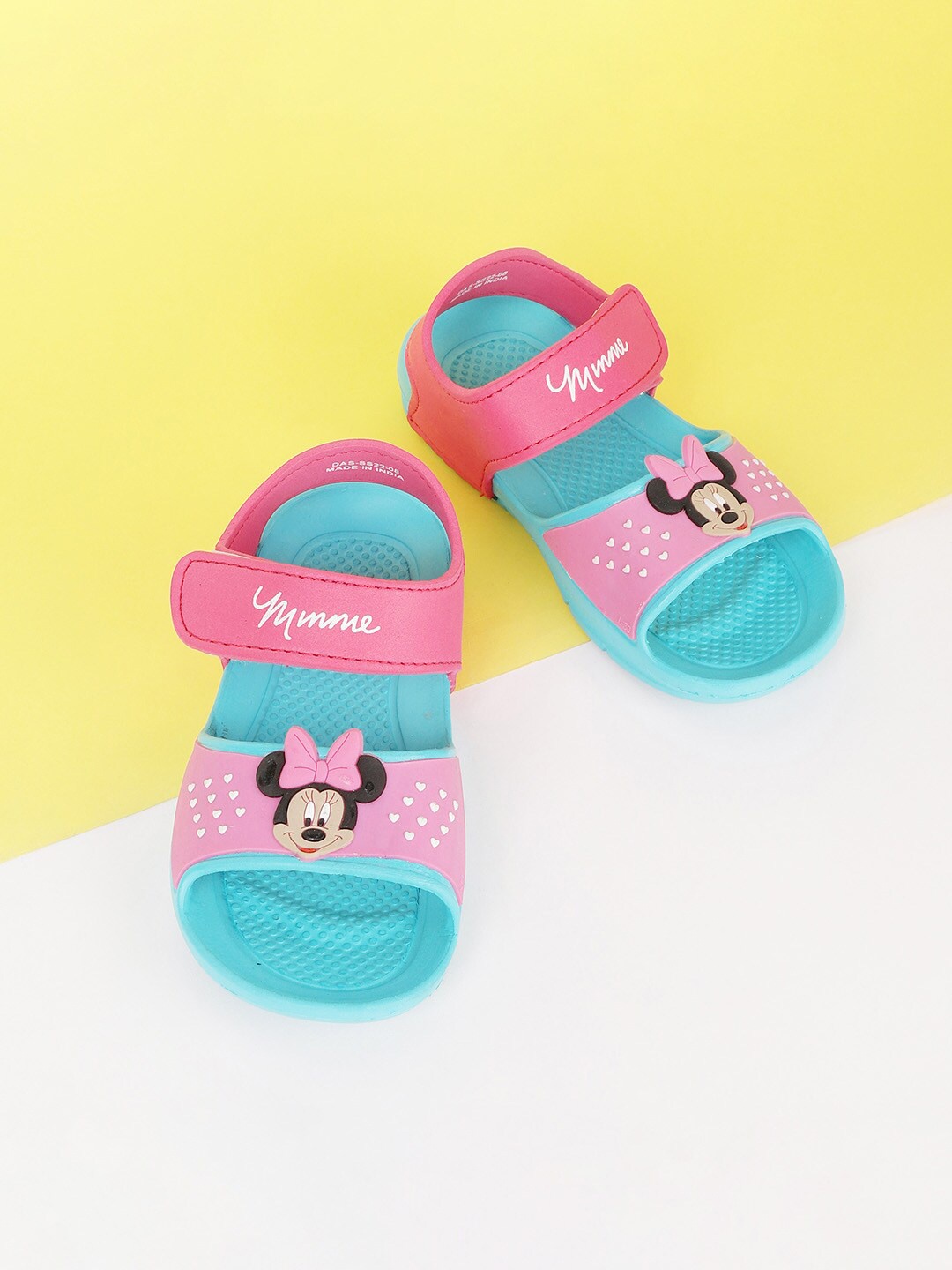 

Fame Forever by Lifestyle Girls Pink Printed Open Toe Flats