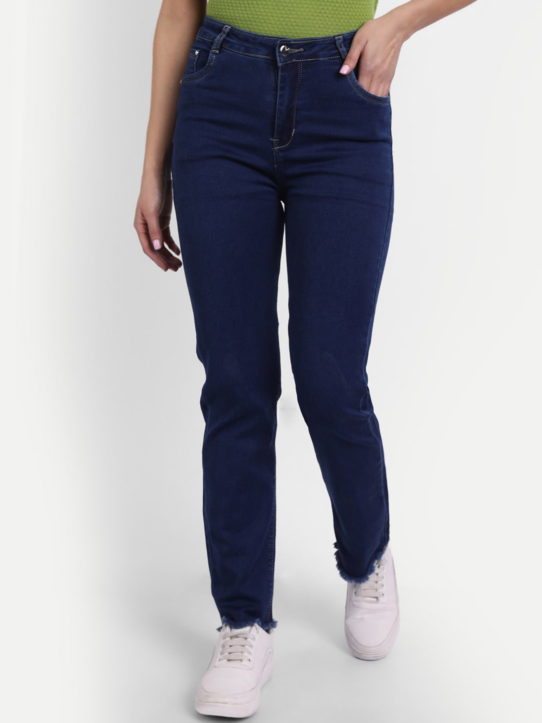 

Next One Women Blue Jean Skinny Fit High-Rise Stretchable Jeans