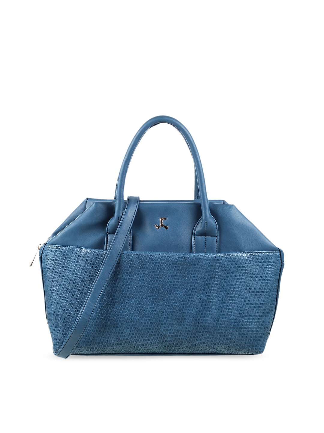 

Mochi Blue Structured Shoulder Bag