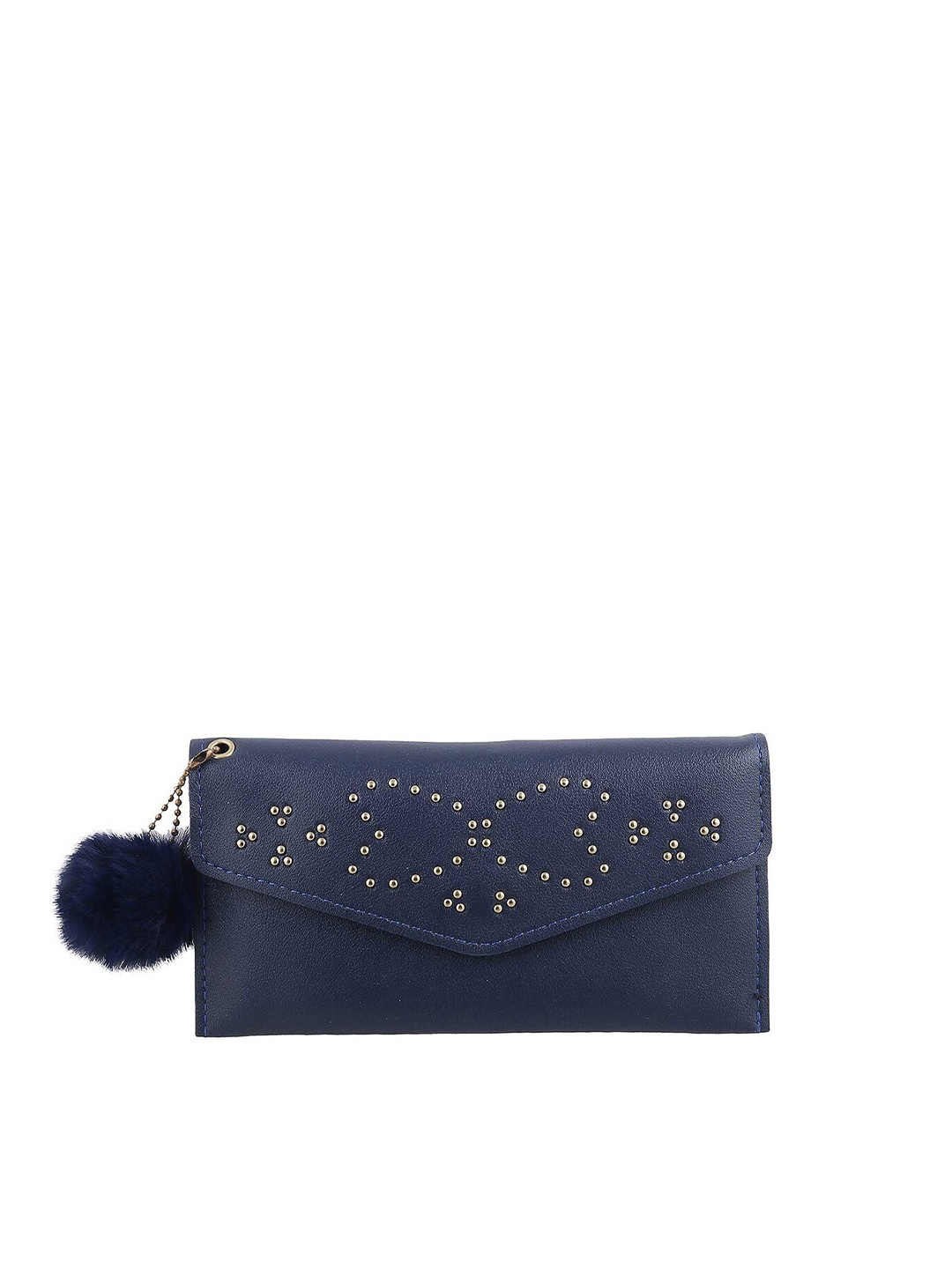 

WALKWAY by Metro Blue Embellished Envelope Clutch